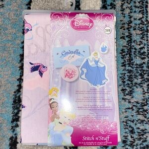 Disney princess stitch n’ stuff pillow set. Cinderella pillows